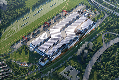 深圳Z6官网综合物流枢纽中心|深圳·平湖南